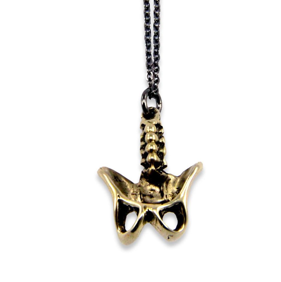 Human Pelvis Necklace