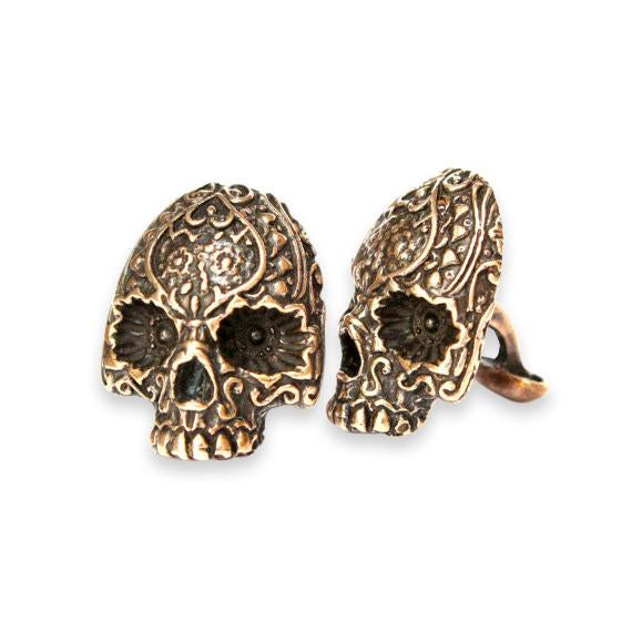 Day of the Dead Sugar Skull Cufflinks