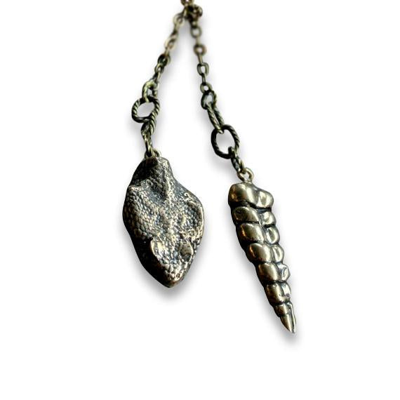 Snake Lariat Necklace - Primal Elegance