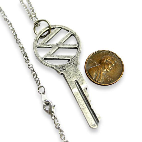 Volkswagen Key Pendant Necklace