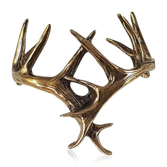Stag Antler Cuff Bracelet