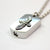 Silver Soaring Raven Cremation Urn Pendant - Custom Engraving Available