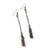 Snake Vertebrae Earrings - Primal Elegance - Moon Raven Designs