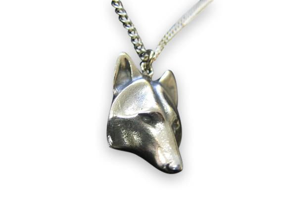 Wolf Face Necklace