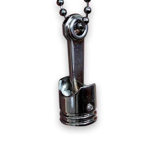 Piston and Rod Necklace