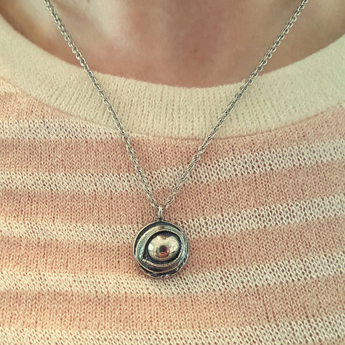 Eye of the Raven Protection Amulet Necklace