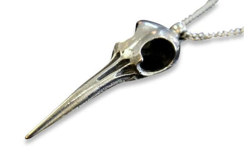 Giant Hummingbird Skull Pendant Necklace 223