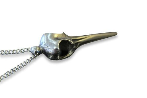 Giant Hummingbird Skull Pendant Necklace 223