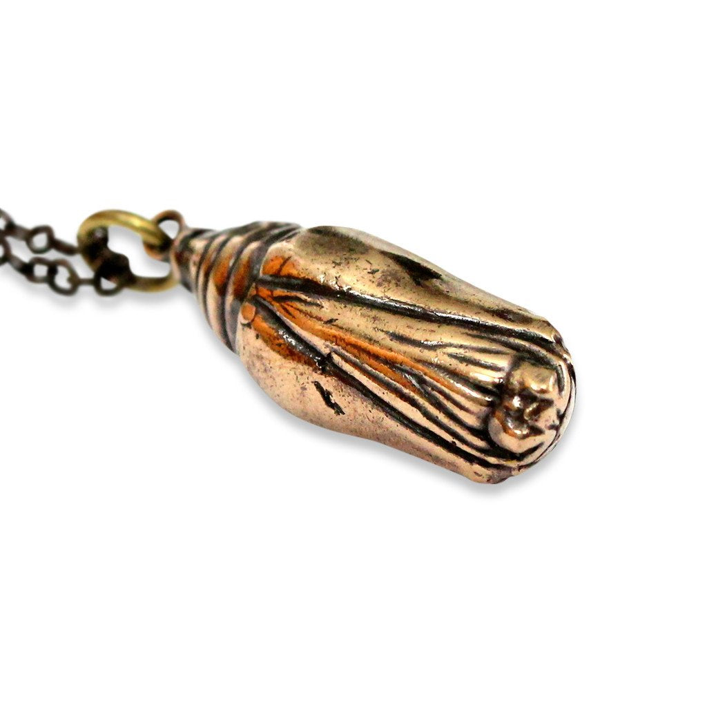 Butterfly Cocoon Pendant Necklace