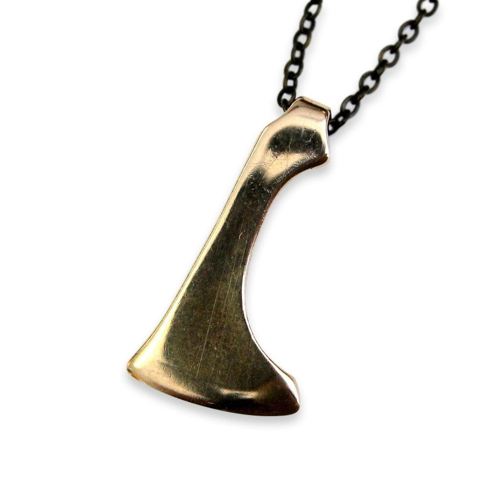 Viking Axe Pendant Necklace