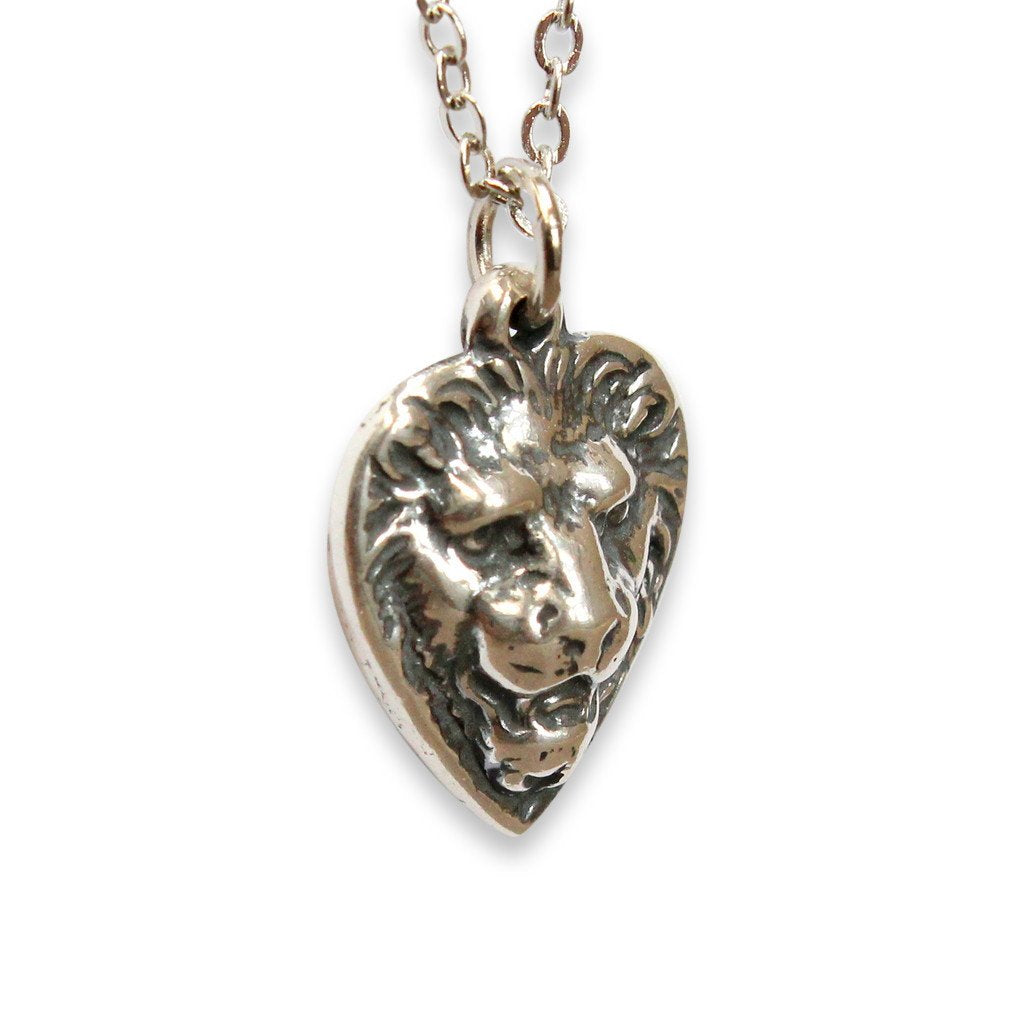 Lion Heart Pendant Necklace