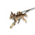 Trotting Fox Pendant Necklace