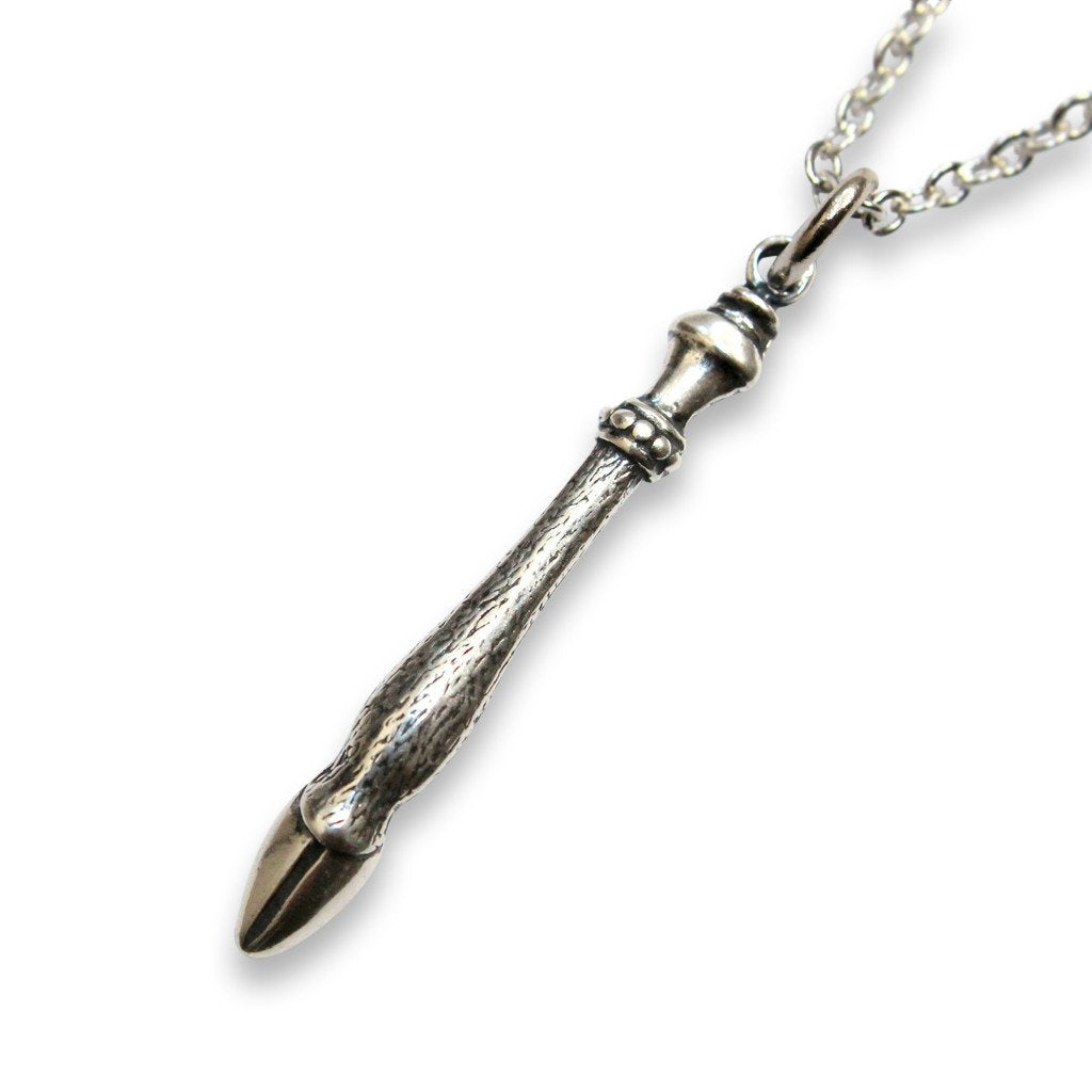 Petite Deer Hoof Pendant Necklace