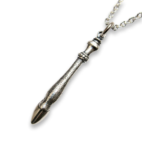 Petite Deer Hoof Pendant Necklace