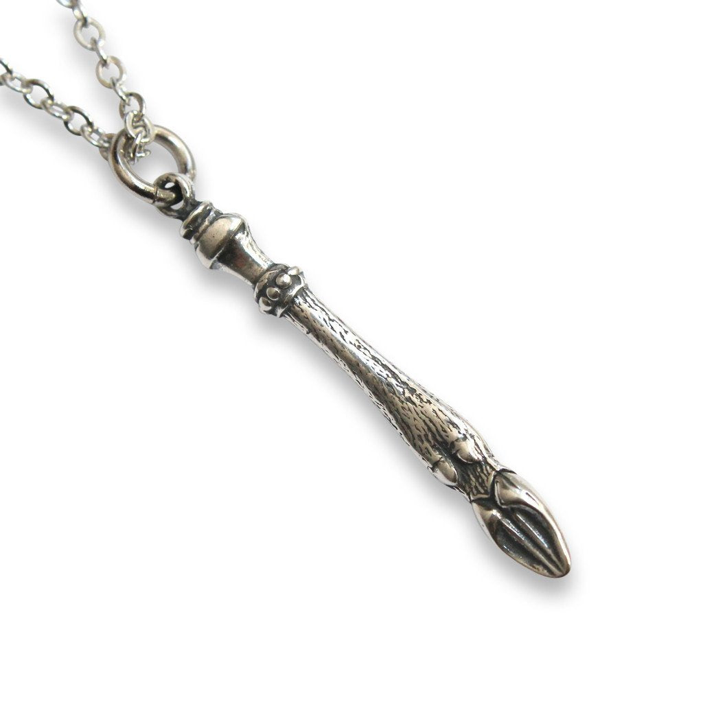Petite Deer Hoof Pendant Necklace
