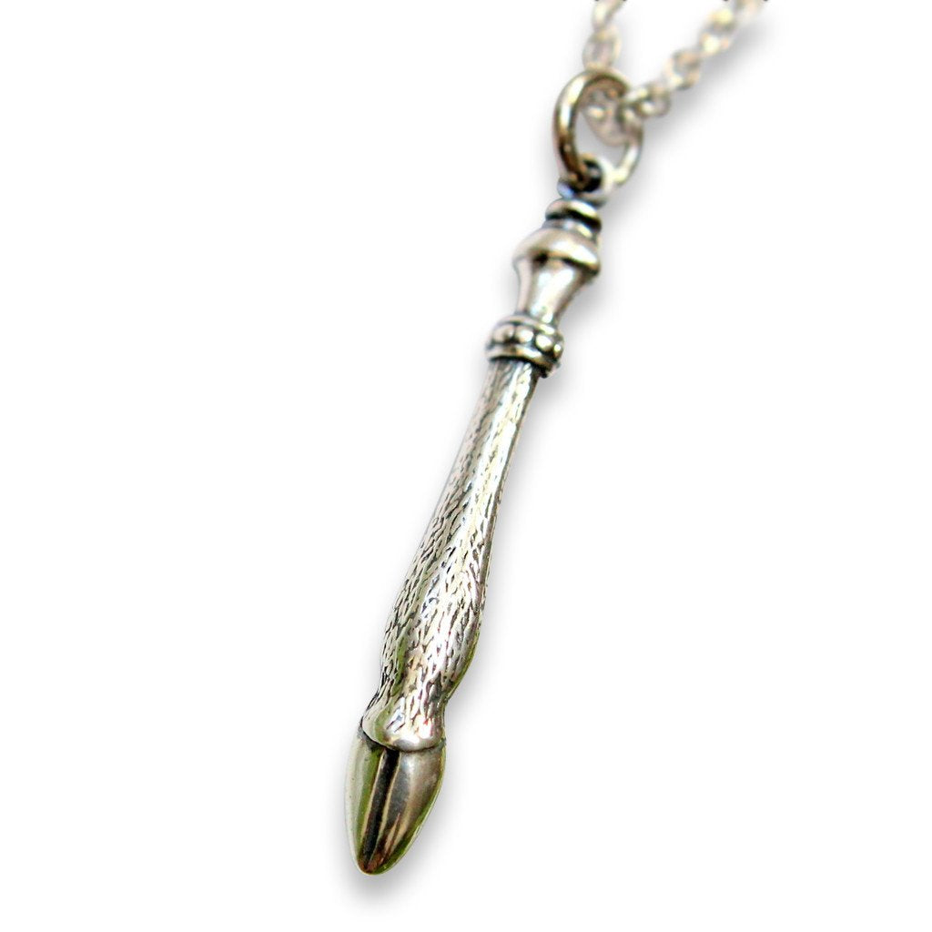 Petite Deer Hoof Pendant Necklace