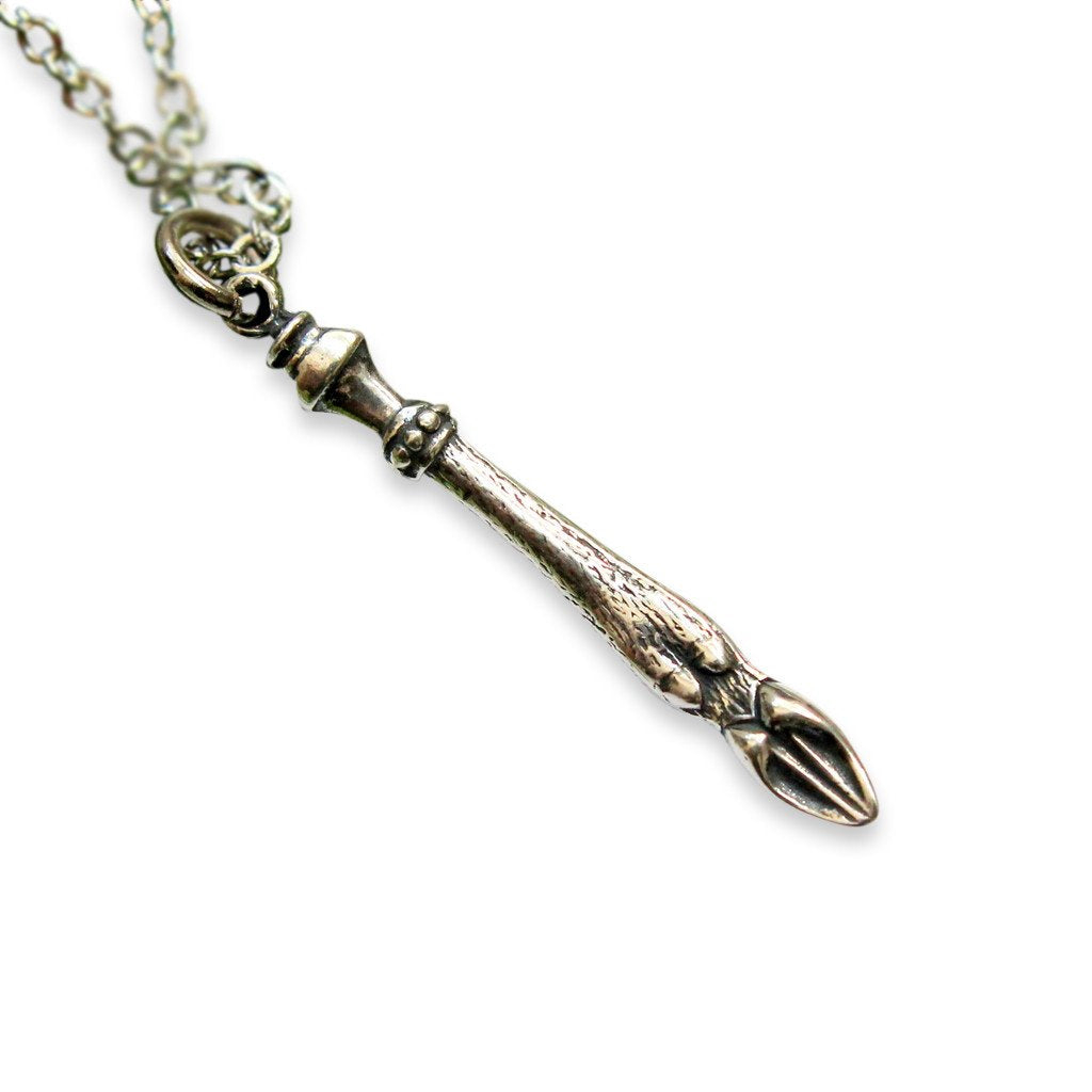 Petite Deer Hoof Pendant Necklace