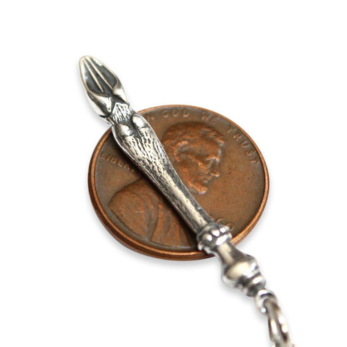 Petite Deer Hoof Pendant Necklace