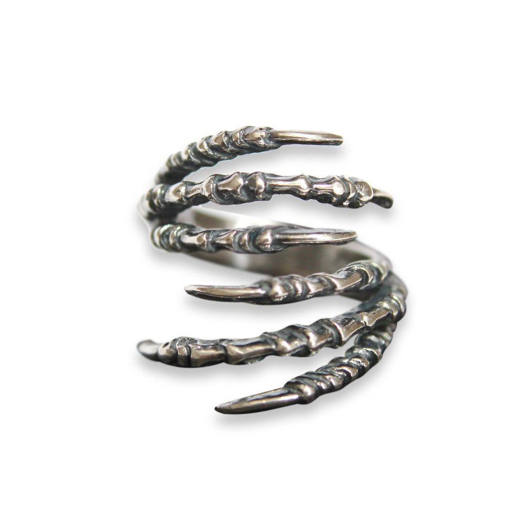 Double Raven Claw Ring