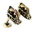 Wolf Skull Cufflinks Silver Wolf Skull Cuff Links Wolf Skull Jewelry Mens Accessories
