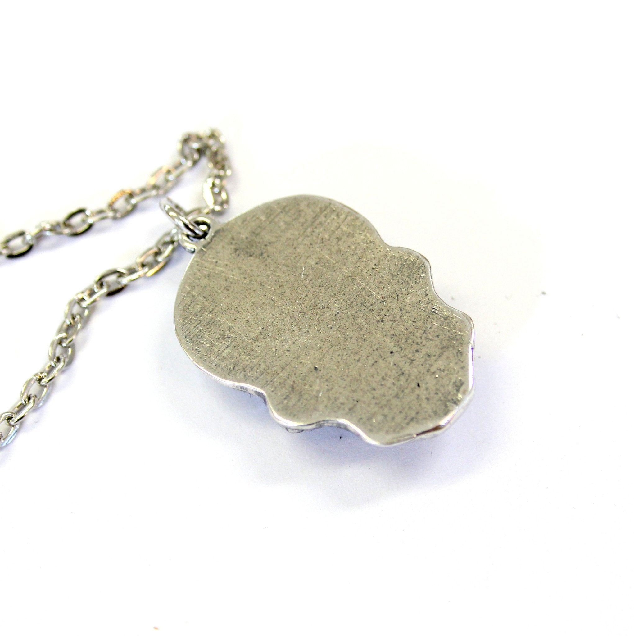 Sugar Skull Pendant Necklace
