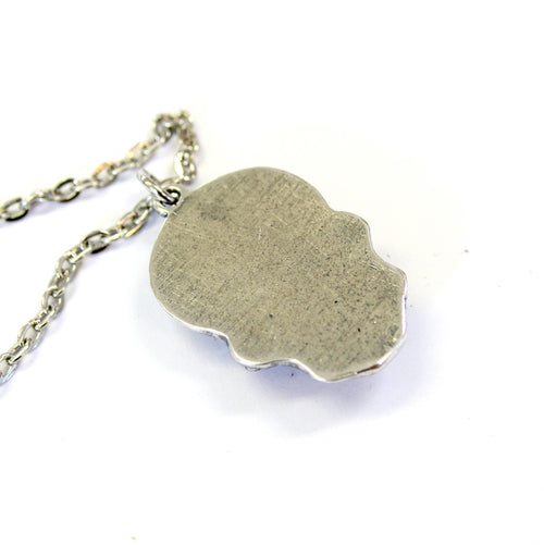 Sugar Skull Pendant Necklace