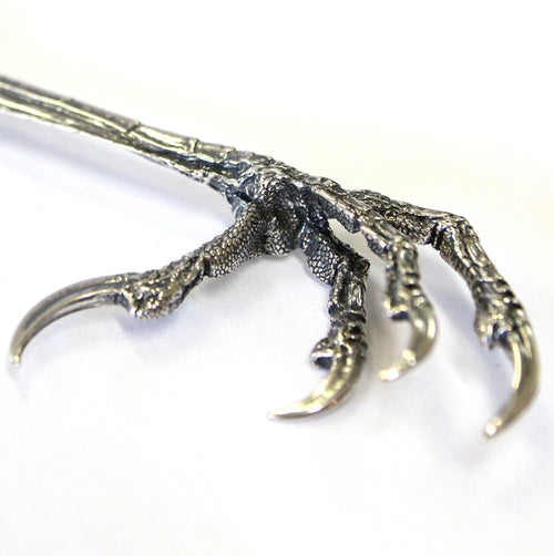 Raven Claw Necklace Crow Claw Necklace Bird Claw Pendant Necklace