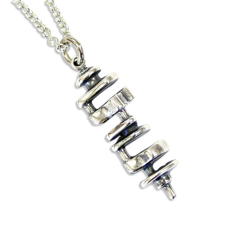 Crankshaft Necklace Crank Shaft Pendant