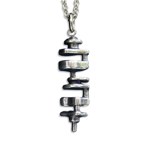 Crankshaft Necklace Crank Shaft Pendant