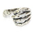 Silver Gripping Hand Finger