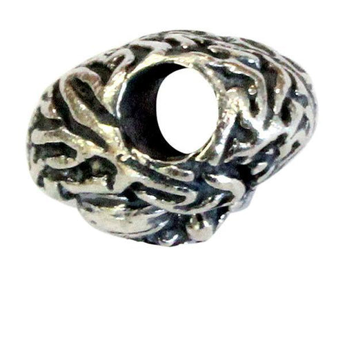 Anatomical Brain - 925 Sterling Silver European Style Charm Bead - Fits most Major Brands