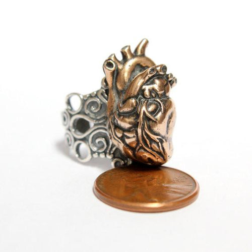 Anatomical Heart Ring