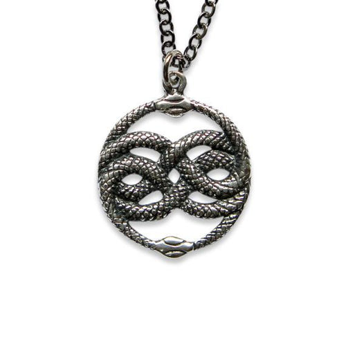 Auryn Pendant Necklace in Solid Sterling Silver