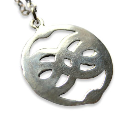 Auryn Pendant Necklace in Solid Sterling Silver