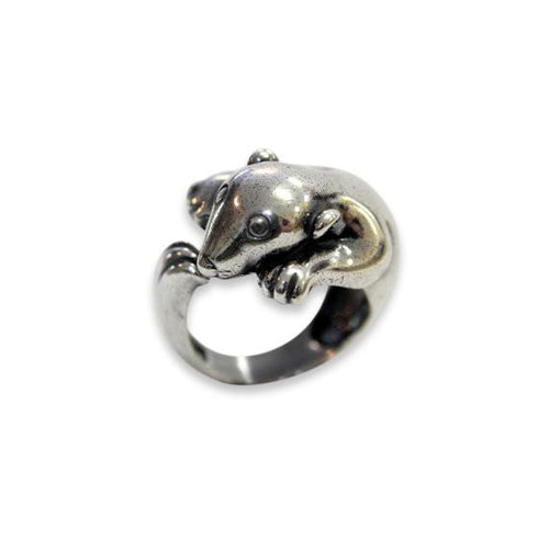 Silver Newborn Polar Bear Baby Cub
