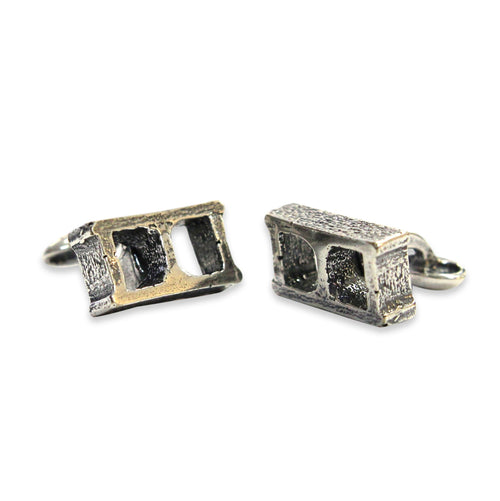 Cinder Block Cufflinks