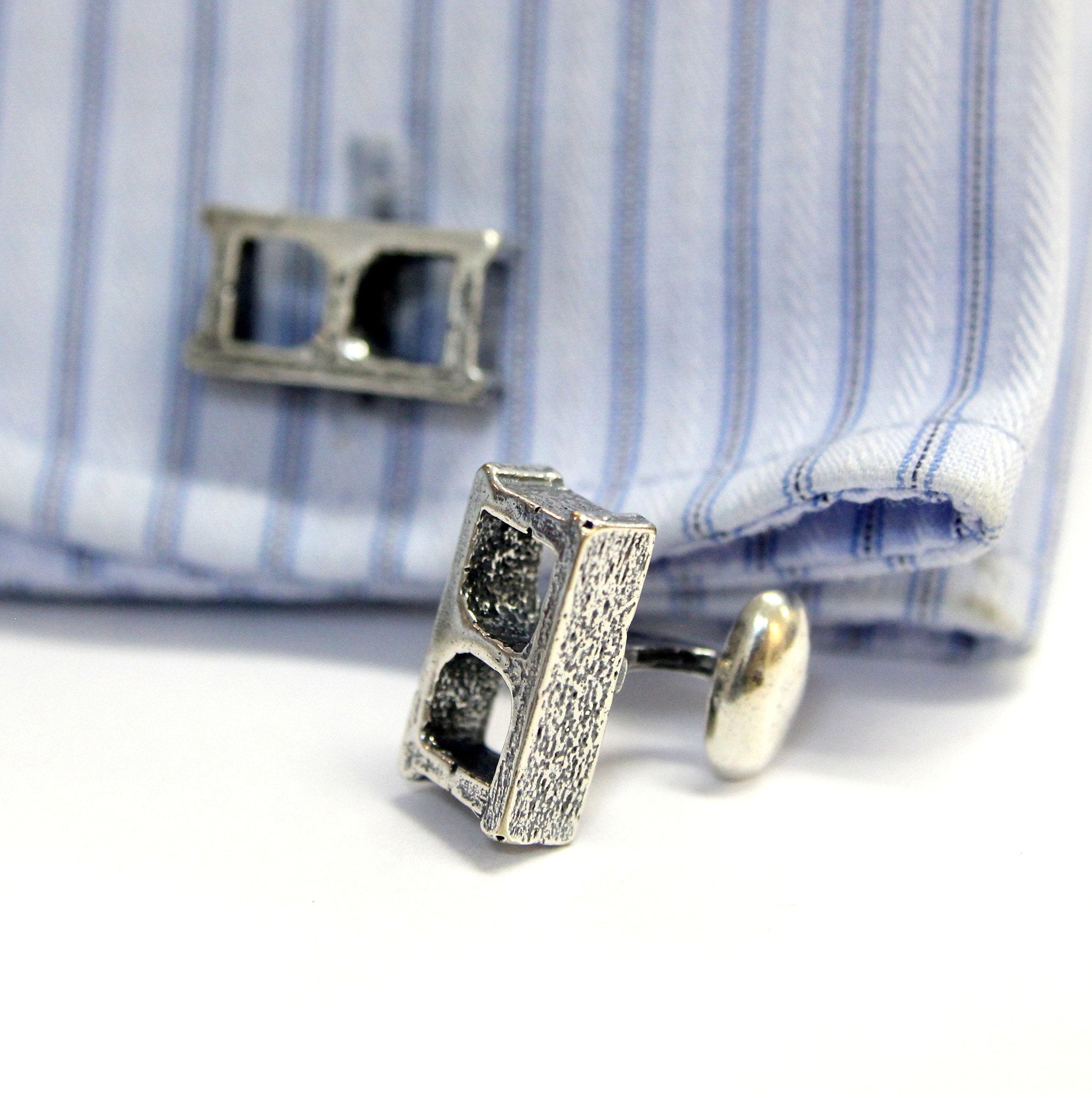 Cinder Block Cufflinks