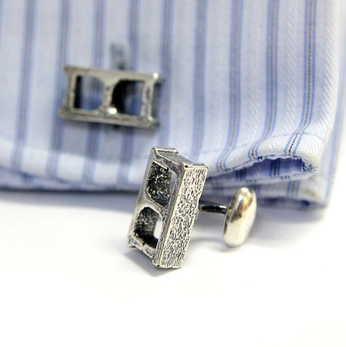 Cinder Block Cufflinks