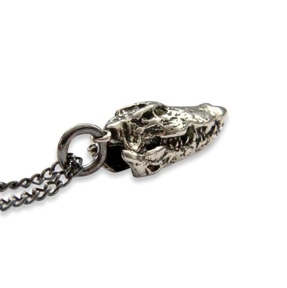Crocodile Skull Necklace