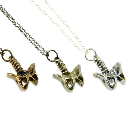 Human Pelvis Necklace