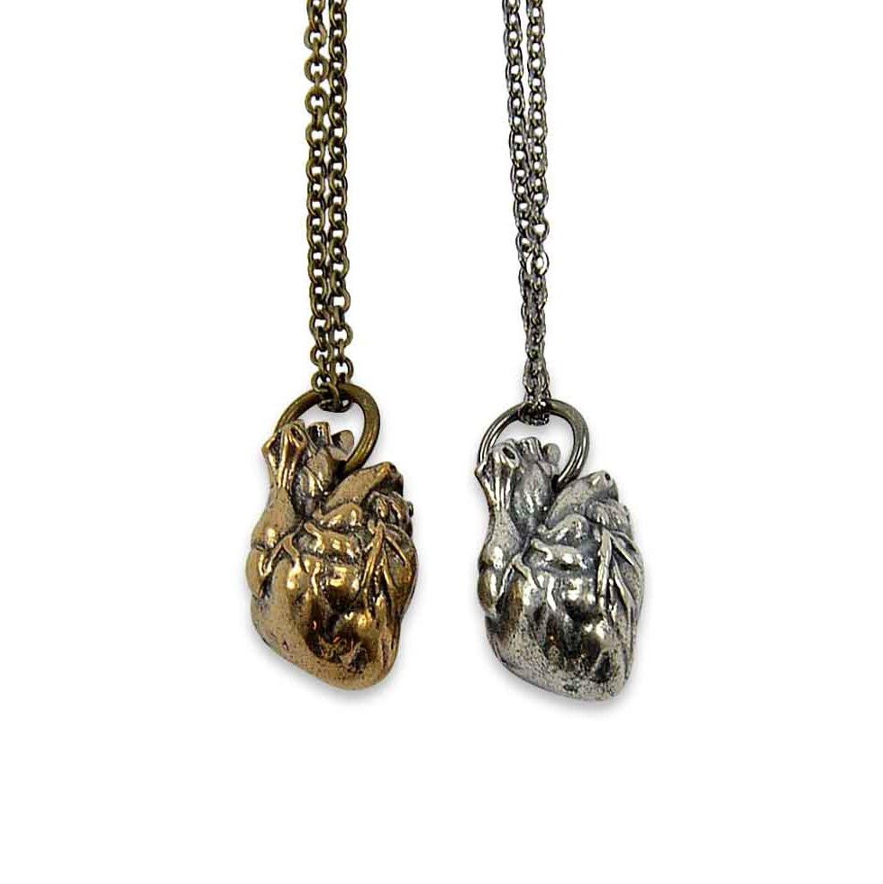 Anatomical Heart Pendant