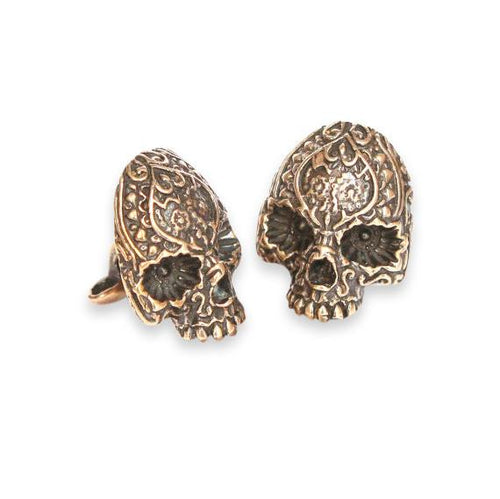 Day of the Dead Sugar Skull Cufflinks