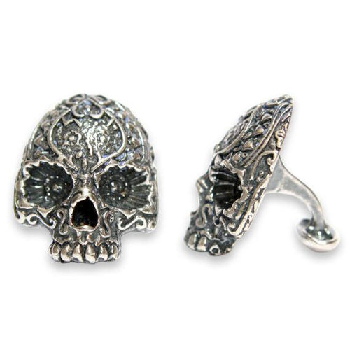 Day of the Dead Sugar Skull Cufflinks
