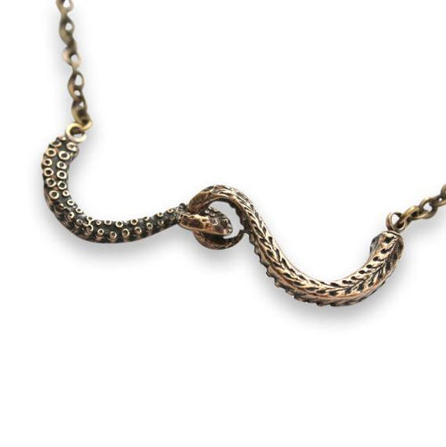 Double Octopus Tentacle Necklace