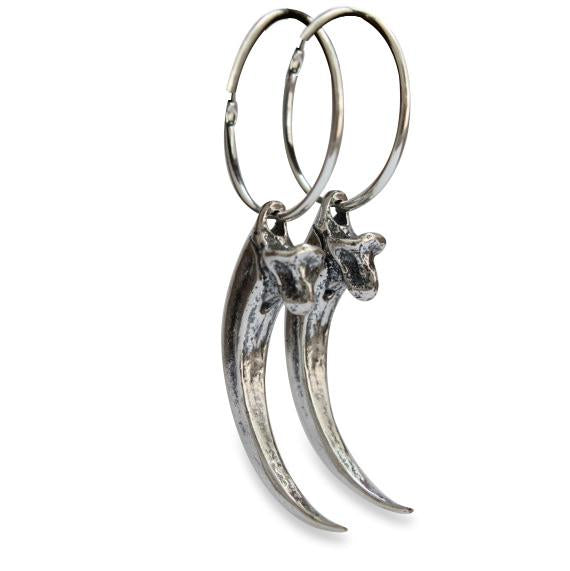 Eagle Talon Hoop Earrings
