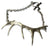 Antler Bracelet in Solid White Bronze