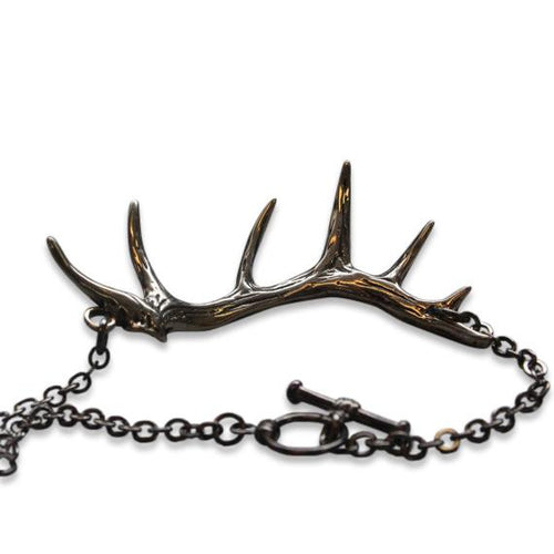 Antler Bracelet in Solid White Bronze