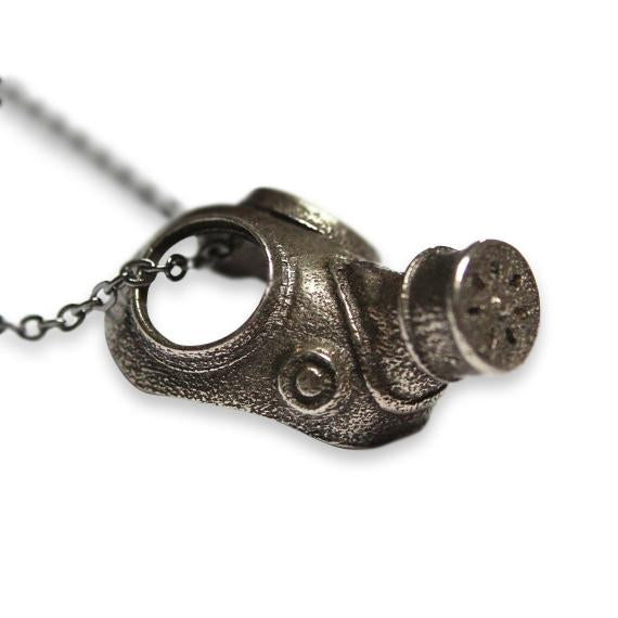 Gas Mask Necklace