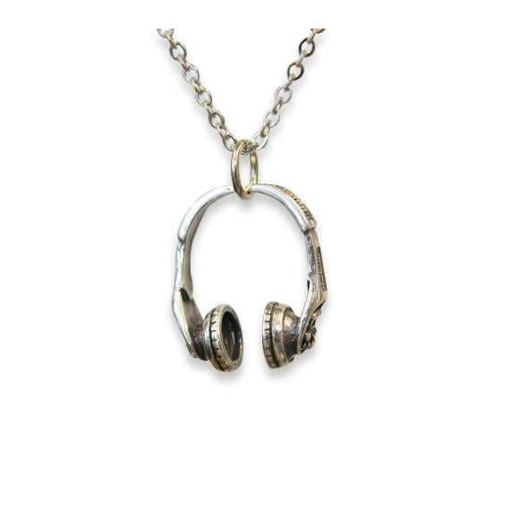 Headphones Pendant Necklace