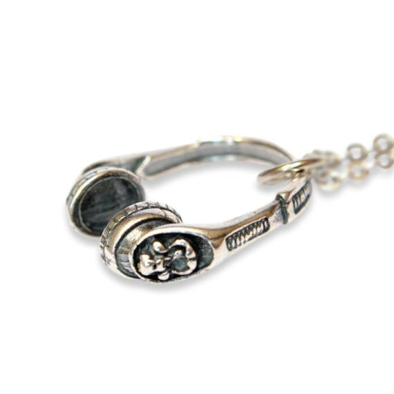 Headphones Pendant Necklace